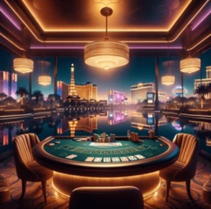 Tampilan permainan slot Bikini Paradise di yumetoto dengan gulungan, payline, dan kontrol taruhan